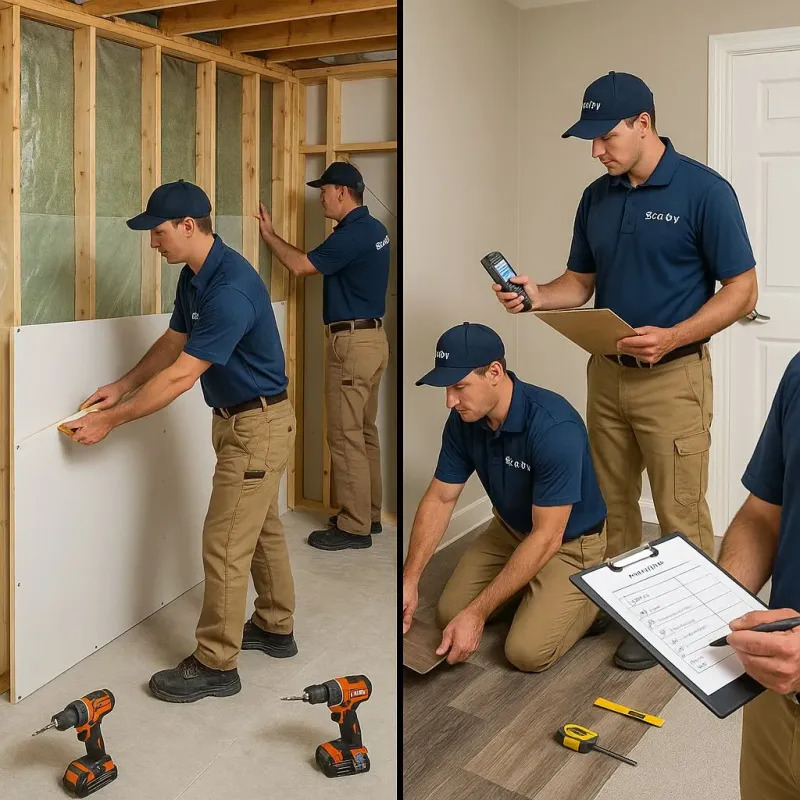 Repairs and Reconstruction process in Vail, AZ